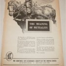 1949 Equitable Life Assurance Society of the United States ad