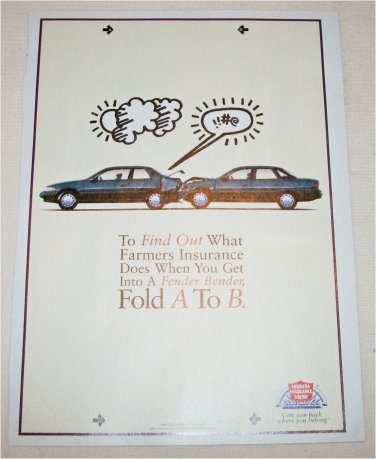 Farmers Insurance Group Fold A To B ad