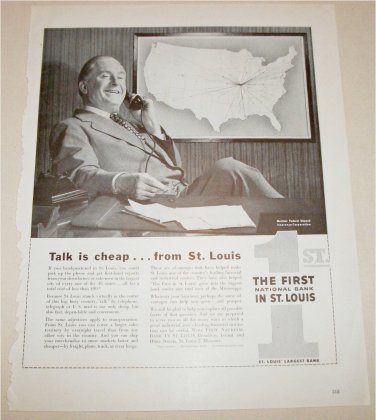 1948 First National Bank In St Louis ad