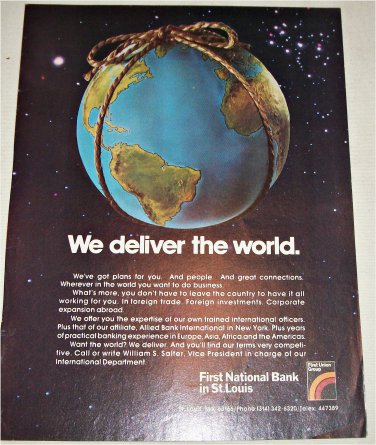 1973 First National Bank In St Louis ad