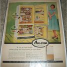 1960 Amana Free-O-Frost Model FDF-105 Refrigerator ad