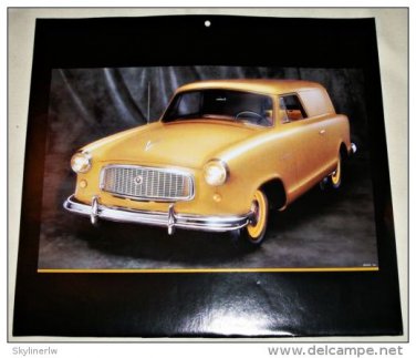1959 AMC Rambler Deliveryman car print (yellow)