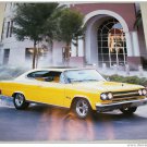 1965 AMC Marlin car print (yellow)