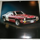1970 AMC Javelin TA ht car print (red, white & blue)