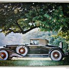 1934 Auburn Phaeton car print (grey, white top)