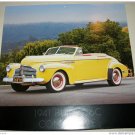 1941 Buick Convertible car print (yellow, no top)