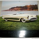 1951 Buick XP300 Convertible car print (white, no top)