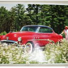 1952 Buick Riviera 2 dr Ht car print (red & black)