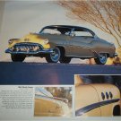 1952 Buick Super 2 dr Ht car print (yellow & black)