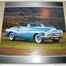 1953 Buick Skylark Convertible car print (blue, no top)