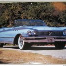 1960 Buick LeSabra Convertible car print (blue, no top)