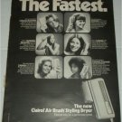 1972 Clairol Air Brush ad