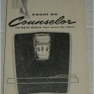 1956 Counselor Bath Scale ad