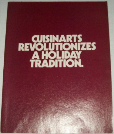 1988 Cuisinart ad