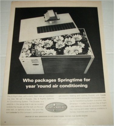 1965 Day & Night Air Conditioner ad