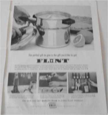 1959 Ekco Flint Cookware ad