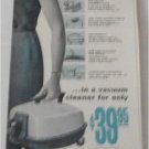 1962 Eureka Princess Vacum Cleaner ad