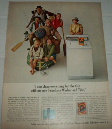 1962 Frigidaire Washer & Tide ad