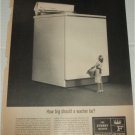 1962 Frigidaire How Good Should A Washer Be ad