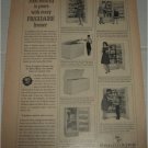 1963 Frigidaire Freezer Lineup ad