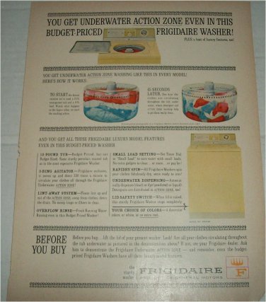 1963 Frigidaire Washer ad
