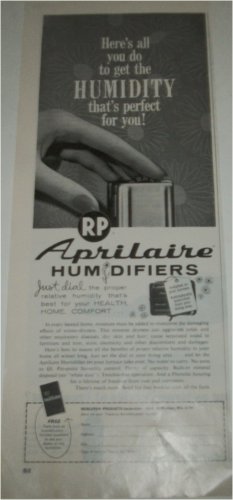 1964 Aprilaire Humidifier ad