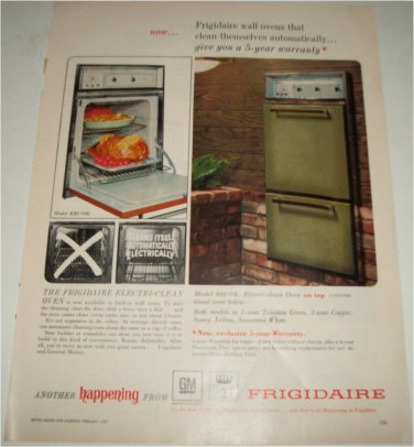 1967 Frigidaire Wall Ovens ad