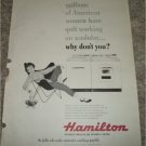 1954 Hamilton Washer & Dryer ad