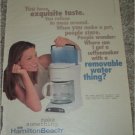 1998 Hamilton Beach Coffeemaker ad