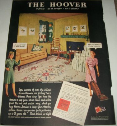 Hoover Vacum Cleaner ad