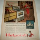 1962 Hotpoint Anniversary Range ad