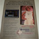 1985 Husqvarna Viking Sewing Machine ad