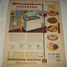 1948 International Harvester Freezers ad
