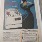 1957 Caloric Gas Range ad
