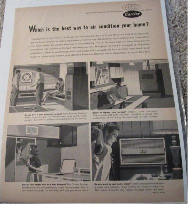 Carrier Air Conditioner ad #1