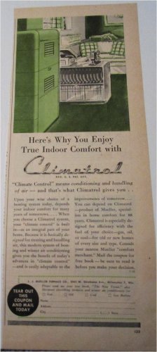 1946 Climatrol Air Conditioner ad