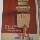 1951 Counselor Stand Up Scale ad