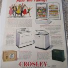 1949 Crosley Appliances ad