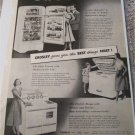 1952 Crosley Appliances ad