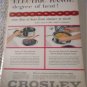 1955 Crosley Electric Range ad