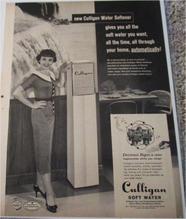 1957 Culligan Water Softner ad #2