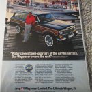 1983 American Motors Jeep Wagoneer ad