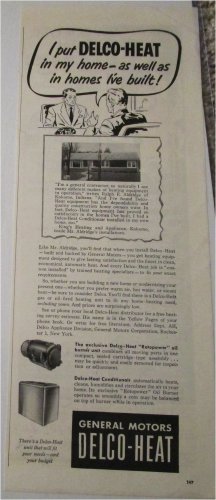1952 Delco-Heat ad