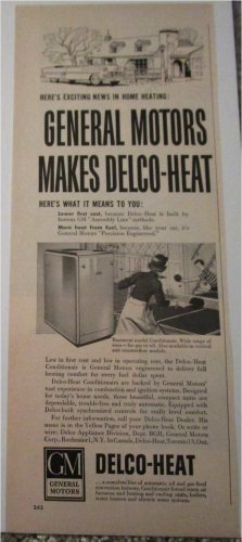 1954 Delco-Heat ad