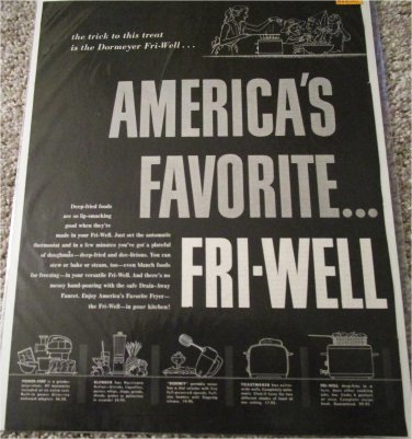 1952 Dormeyer Fri-Well ad