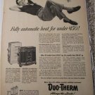 Duo-Therm Home Heater ad