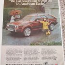 1984 American Motors American Eagle Station Wagon car ad #1