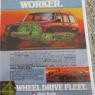 1984 American Motors Jeep Cherokee Sportwagon ad #1