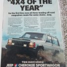 1984 American Motors Jeep Cherokee Sportwagon ad #3