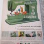 1956 Elna Automatic Sewing Machine ad